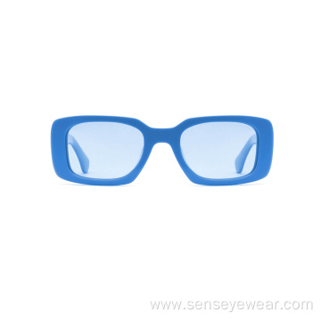 Fashion Design Square Uv400 Polarized Acetate Sunglasses